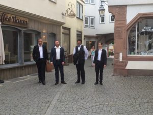 Auf dem Weg zur Burg